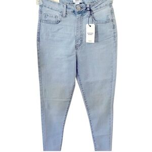 FOREVER 21, HIGH RISE JEANS, SKINNY JEANS, SKINNY FIT, SKINNY LEG, BLUE JEANS 27